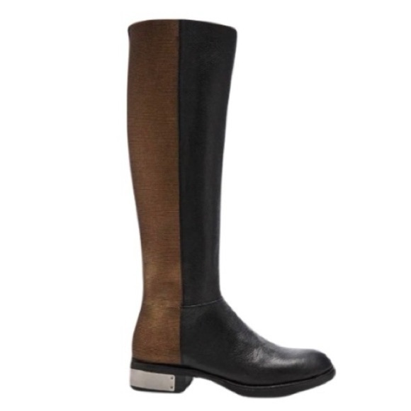 Circus by Sam Edelman Shoes - Circus by Sam Edelman Roxie Knee-High Boots - Brown & Black, Size 8.5